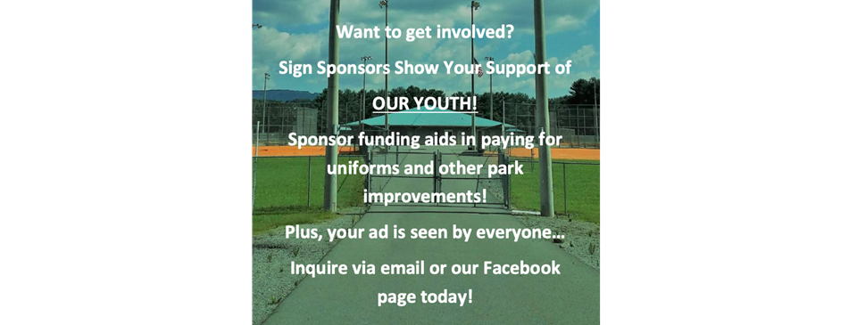 Sign Sponsors Show Your Community Support
